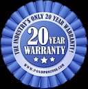 20 Years Warranty